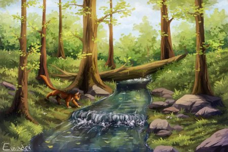 Коты воители лагерь речного племени