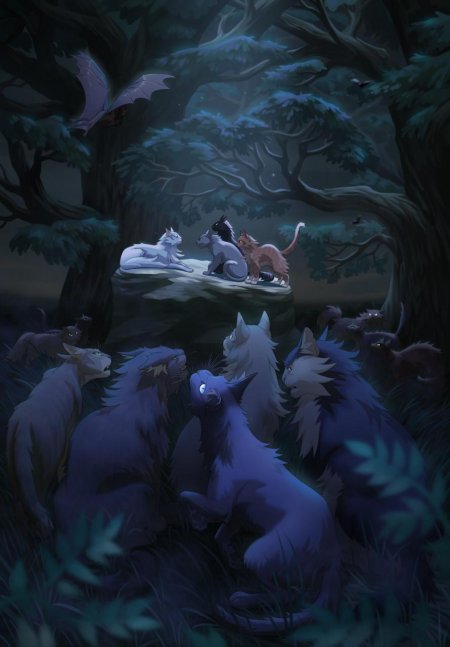 Коты воители синяя звезда и желудь