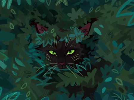 Коты воители арты остролистая