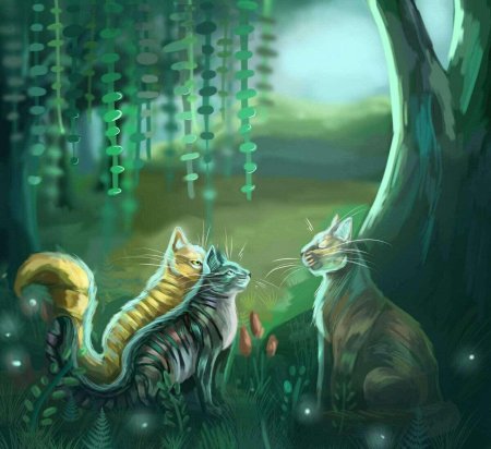 Коты воители травы целителей