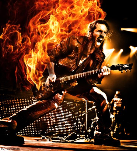 Гитара в огне