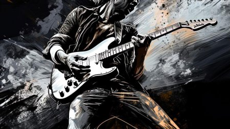 Рок гитарист