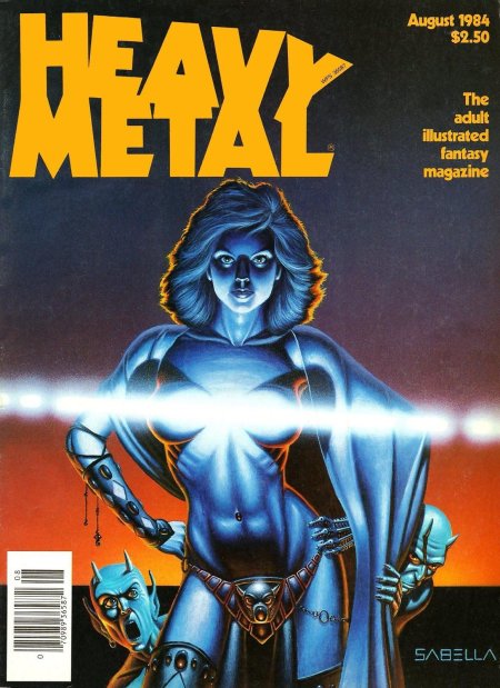 Heavy metal magazine обложки