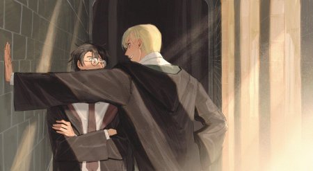 Гарри поттер и драко малфой шип