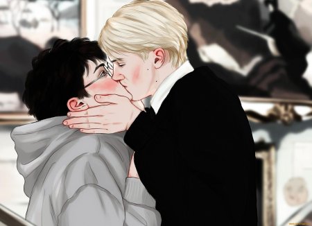 Гарри поттер и драко малфой шип