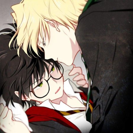 Драко малфой и гарри поттер аниме яой