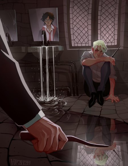 Драко малфой и гарри поттер шип