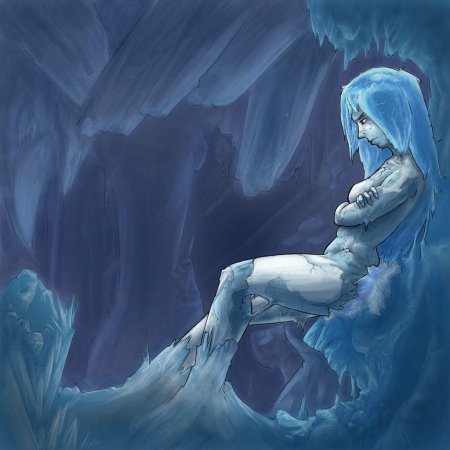 Fantasy элементаль ледяной