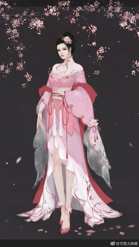 Китайские наряды фэнтези