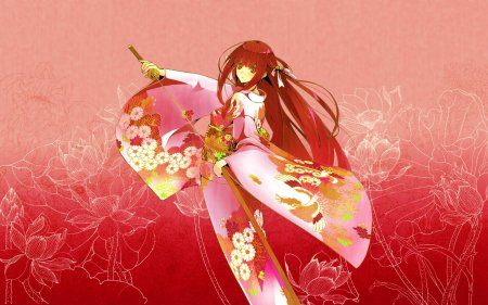 Кимоно аниме