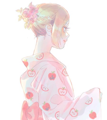 Рисунки девушек из аниме