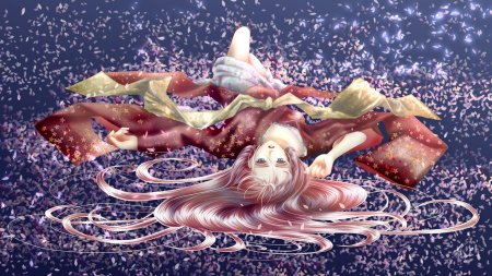 Лука мегурине арт