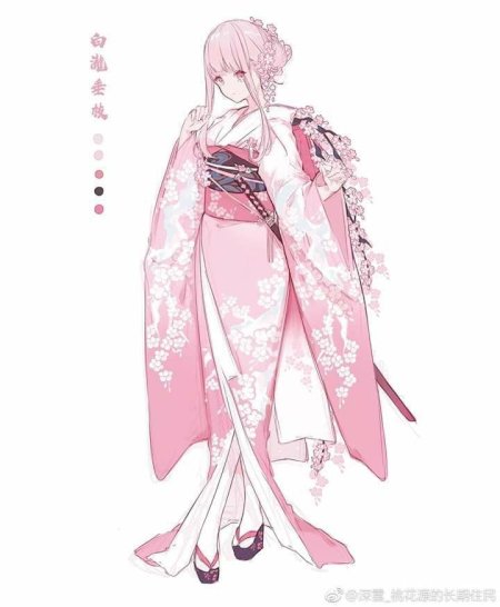 Кимоно аниме