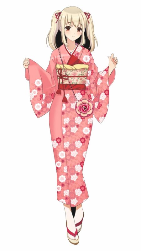 Кимоно гейши аниме