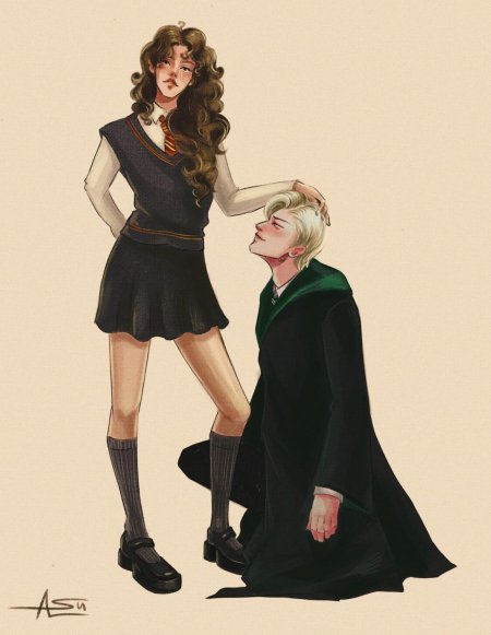 Драко малфой и гермиона грейнджер