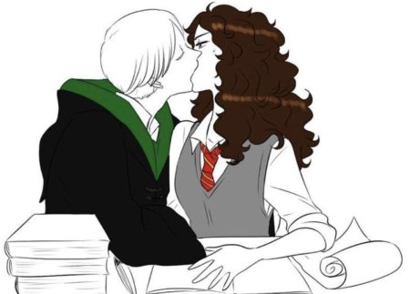 Драко малфой и гермиона грейнджер арт