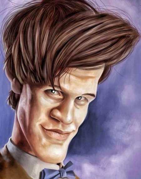 Мэтт смит шарж