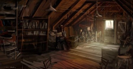 На старом чердаке