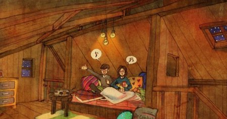 Корейский художник puuung