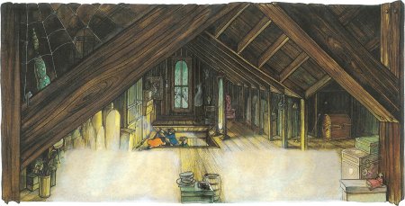 Старинный чердак