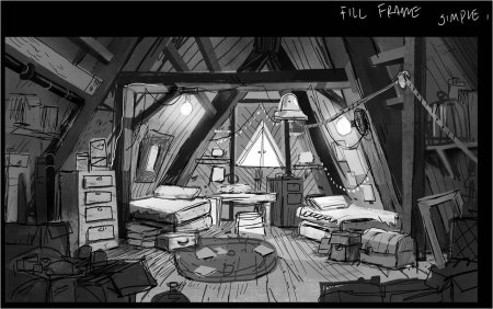 Хижина чудес гравити фолз комната диппера и мейбл