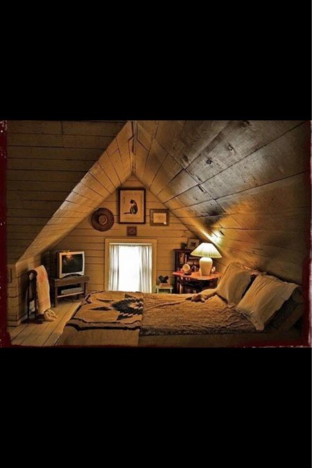 Уютные комнаты под крышей