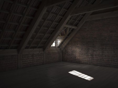 Чердак в частном доме