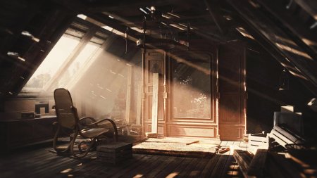 Уютный чердак