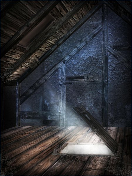 Страшный чердак