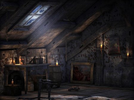 Чердаки старых домов