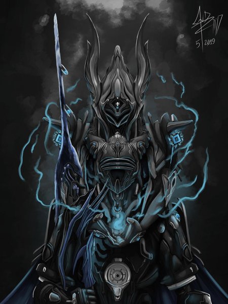 Некрос варфрейм арт