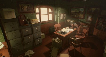 Кабинет детектива нуар