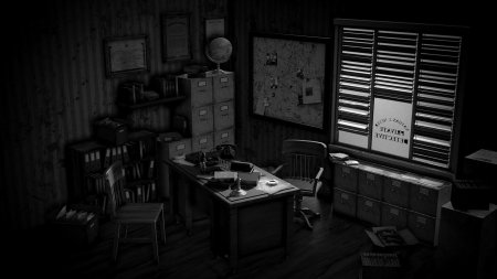Кабинет детектива нуар