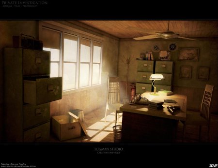 Комната детектива