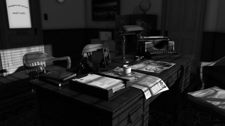 Стиль нуар арт кабинет детектива