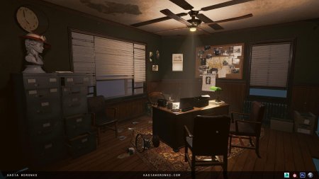 Офис нуарного детектива