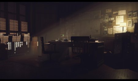 Темный офис