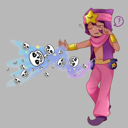 Сэнди brawl stars арт
