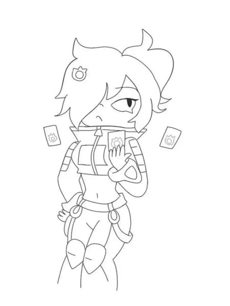 Раскраска браво старс