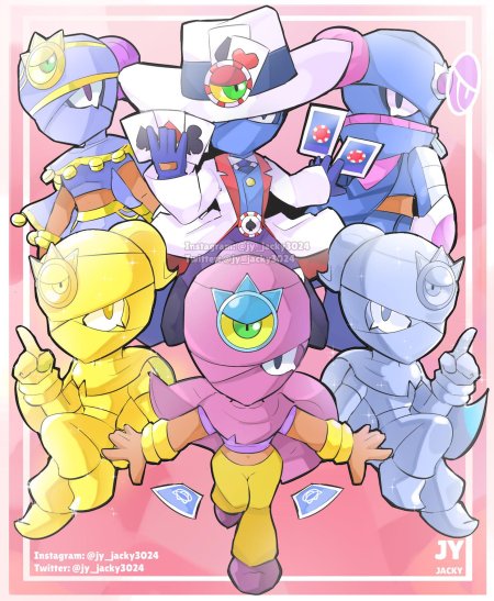 Персонажи браво старс джин