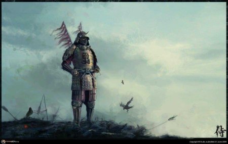 Поле боя самураев