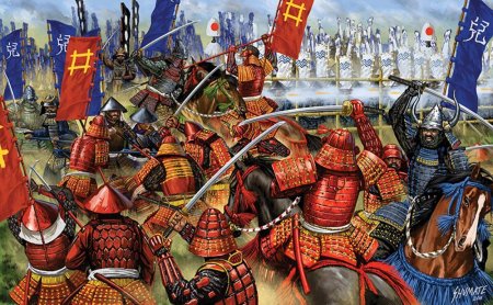 Битва самураев арт