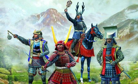 Японская конница самураев