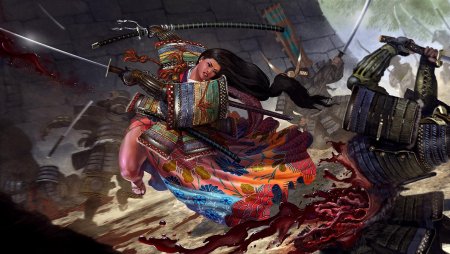 Картина самурай