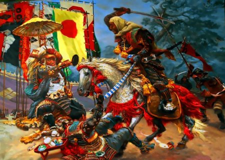 Япония самураи