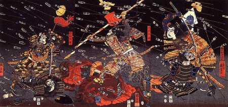 Утагава куниёси самураи