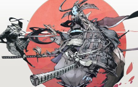 Усикуру демон самурай аниме