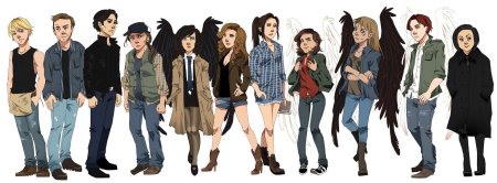 Академия сверхъестественного персонажи