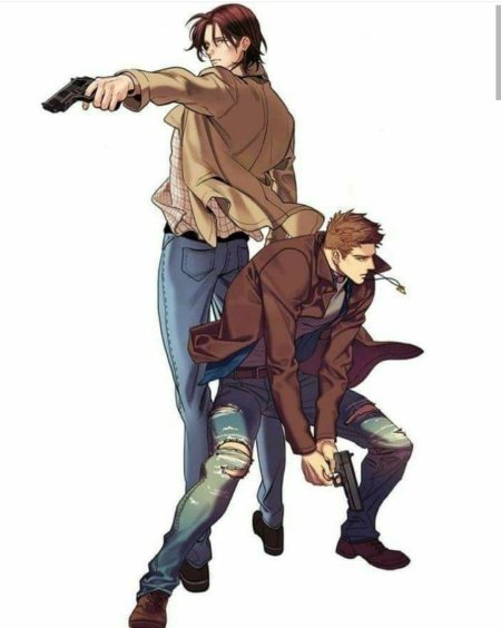 Сверхъестественное дин и сэм арт