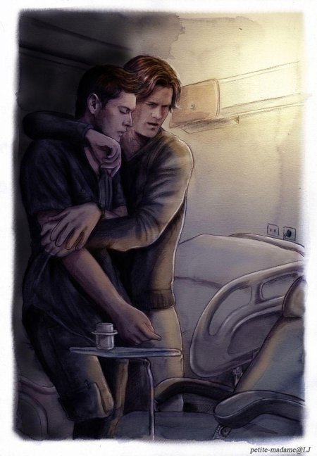 Дин винчестер и сэм арт